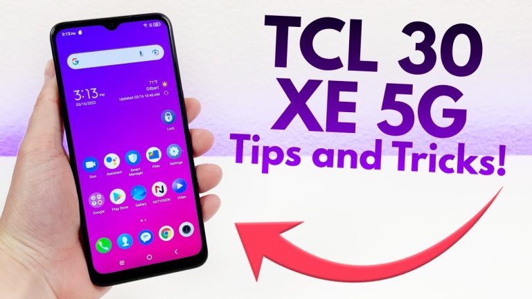 TCL 30 XE 5G - Tips and Tricks! (Hidden Features) - YouTube