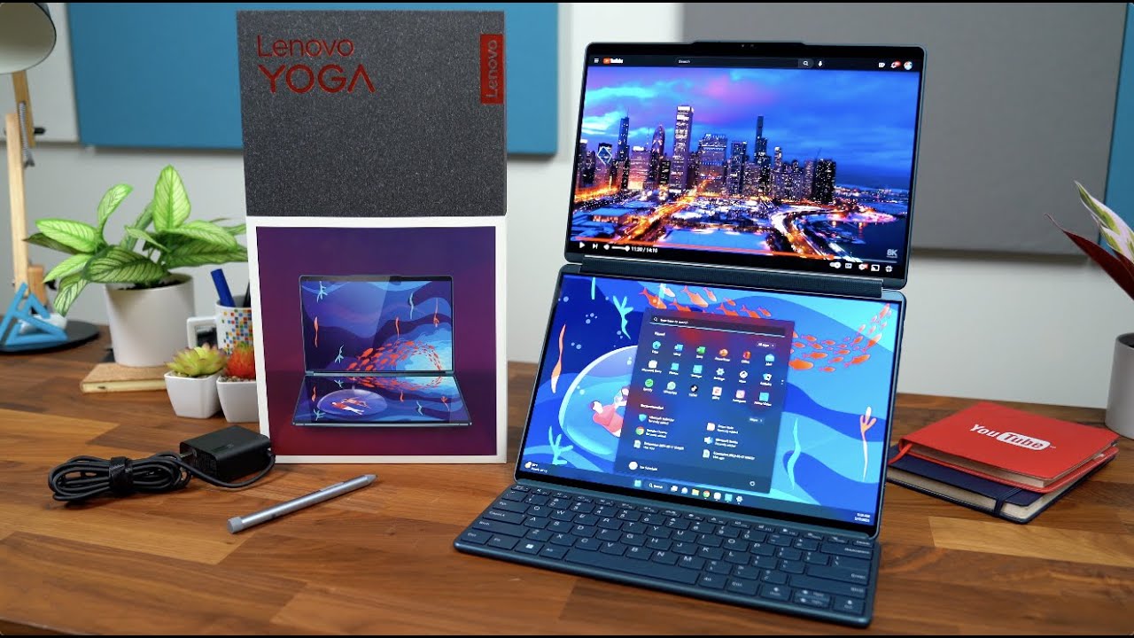 Lenovo Yoga Book 9i First Look | Open the Book of Limitless Possibilities -  YouTube