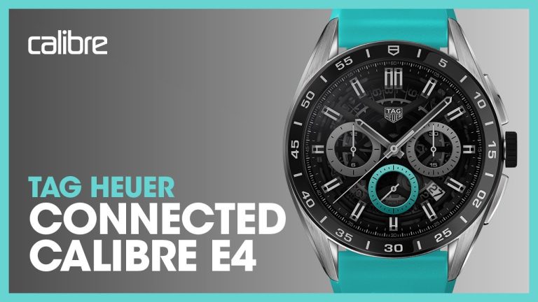 TAG Heuer Connected Calibre E4 - YouTube