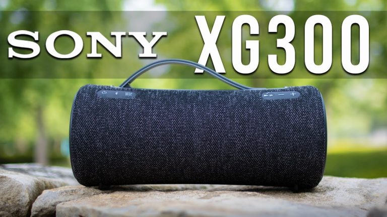 Sony SRS-XG300 Review | Bluetooth Speaker With Monster BASS! - YouTube