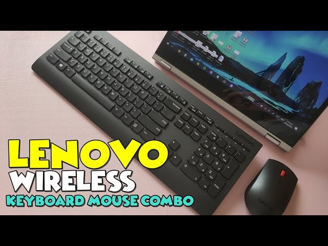 Lenovo 510 Wireless Keyboard & Mouse Combo - Unboxing and Testing - YouTube